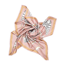 Astrology Silk Scarf Pink - Emma Fällman Stockholm